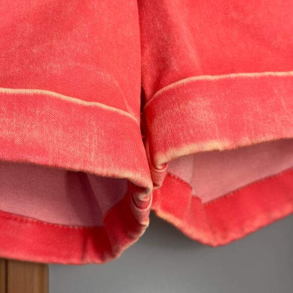 Pink Celebrity Jean Shorts | Style# CJ3502F57  - Teens/Juniors Size 9 - Picture 4 of 10